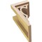 Ekena Millwork 7"W x 7"D x 14"H Wide Sheridan Rough Cedar Woodgrain TimberThane Corbel, Primed Tan CORUR07X07X14SHERCPR - alternate 6